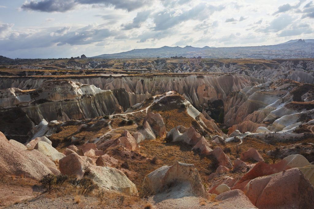 la Valle delle Rose e la Valle Rossa in Cappadocia