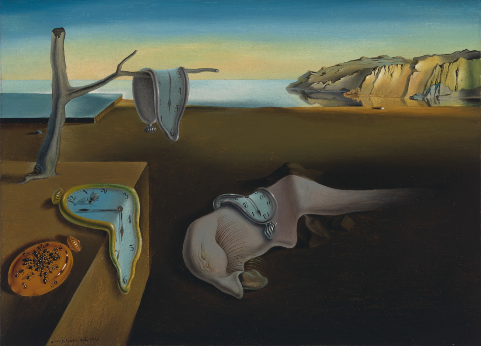 La Persistenza della Memoria © 2020 Salvador Dalí, Gala-Salvador Dalí Foundation : Artists Rights Society (ARS), New York