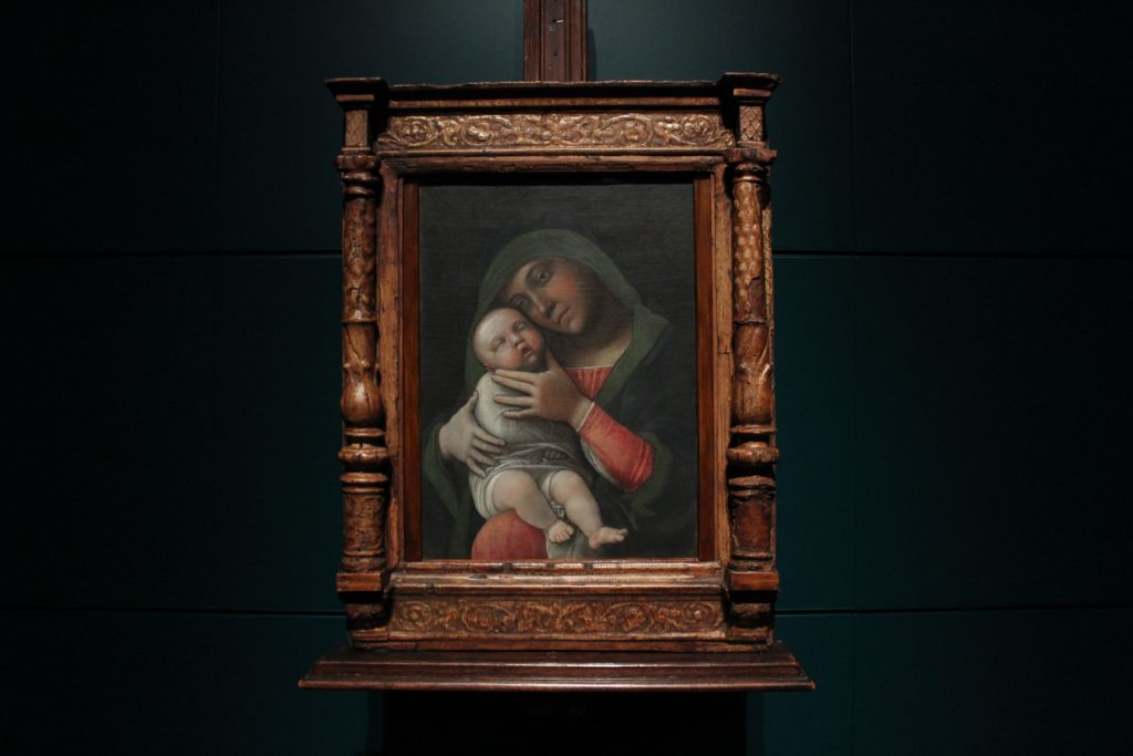 la Madonna col Bambino di Andrea Mantegna