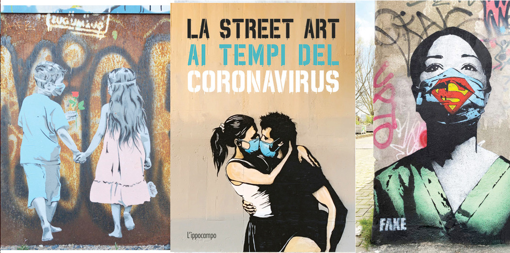 la street art ai tempi del coronavirus
