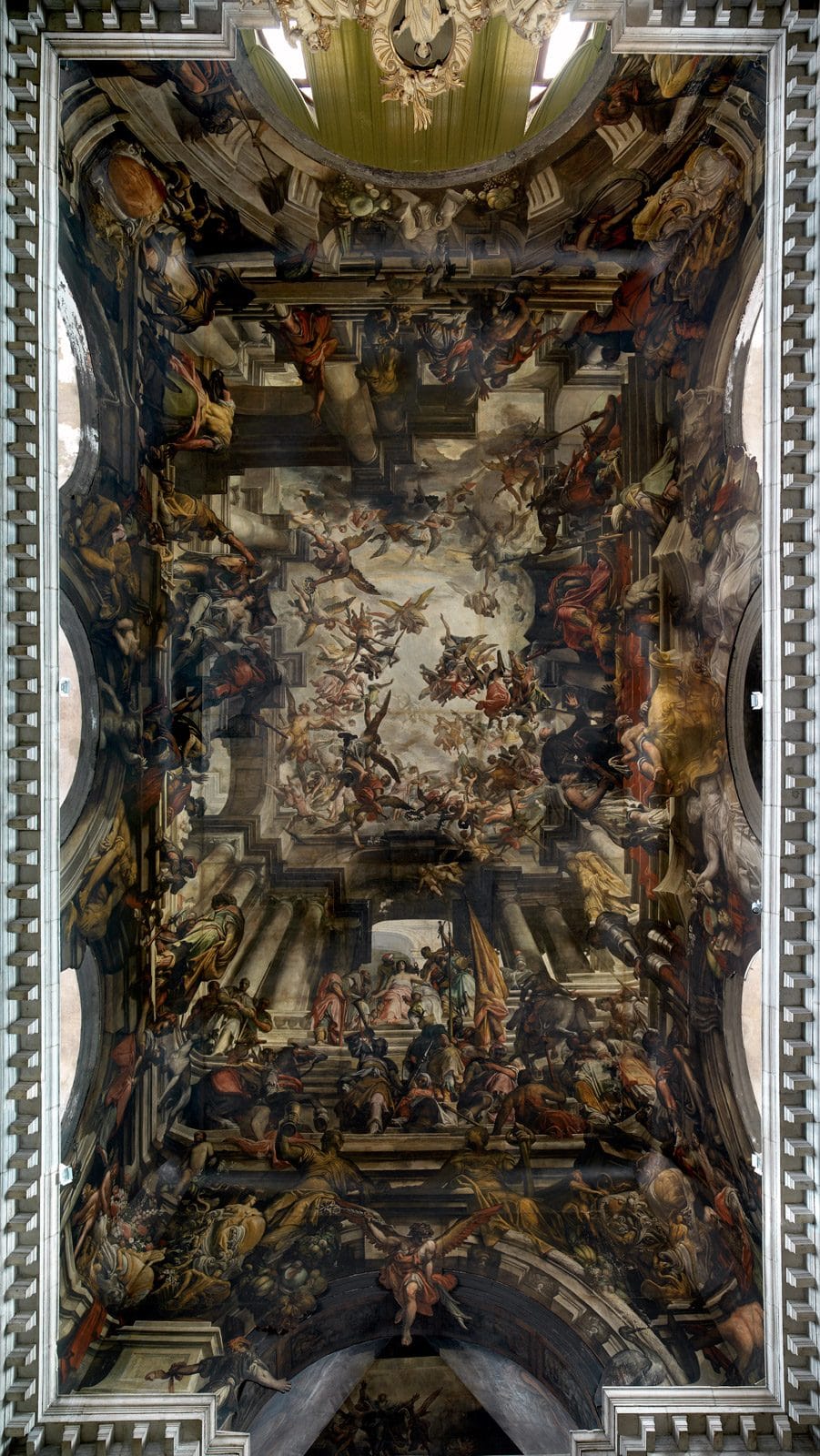 Martirio e gloria di san Pantaleone (1684-1706) Giovanni Antonio Fumiani olio su tela - © sanpantalon.it