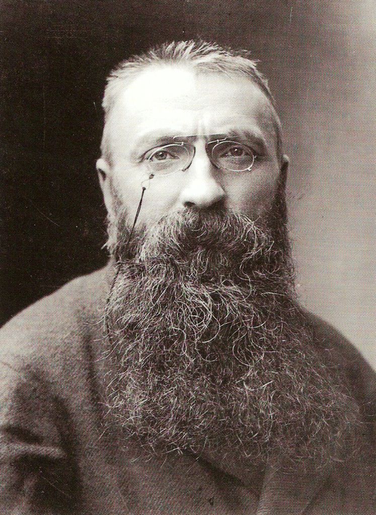 Auguste Rodin fotografato da Nadar nel 1891