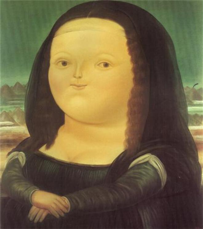 Fernando Botero, Mona Lisa, 1978,
