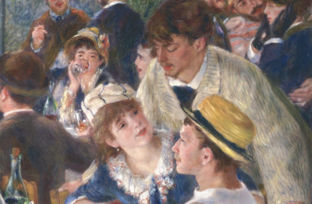 Pierre-Auguste Renoir, Colazione dei Canottieri, tra il 1880 e il 1881, olio su tela, 130.2 x 175.6 cm. Phillips Collection, Washington