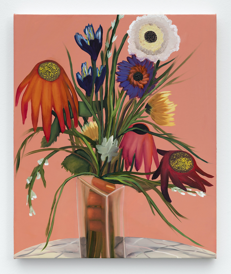 Coady Brown Bouquet, 2021 Oil on canvas 24 x 20 in. / 61 x 50.8 cm Courtesy Stems Gallery, Bruxelles