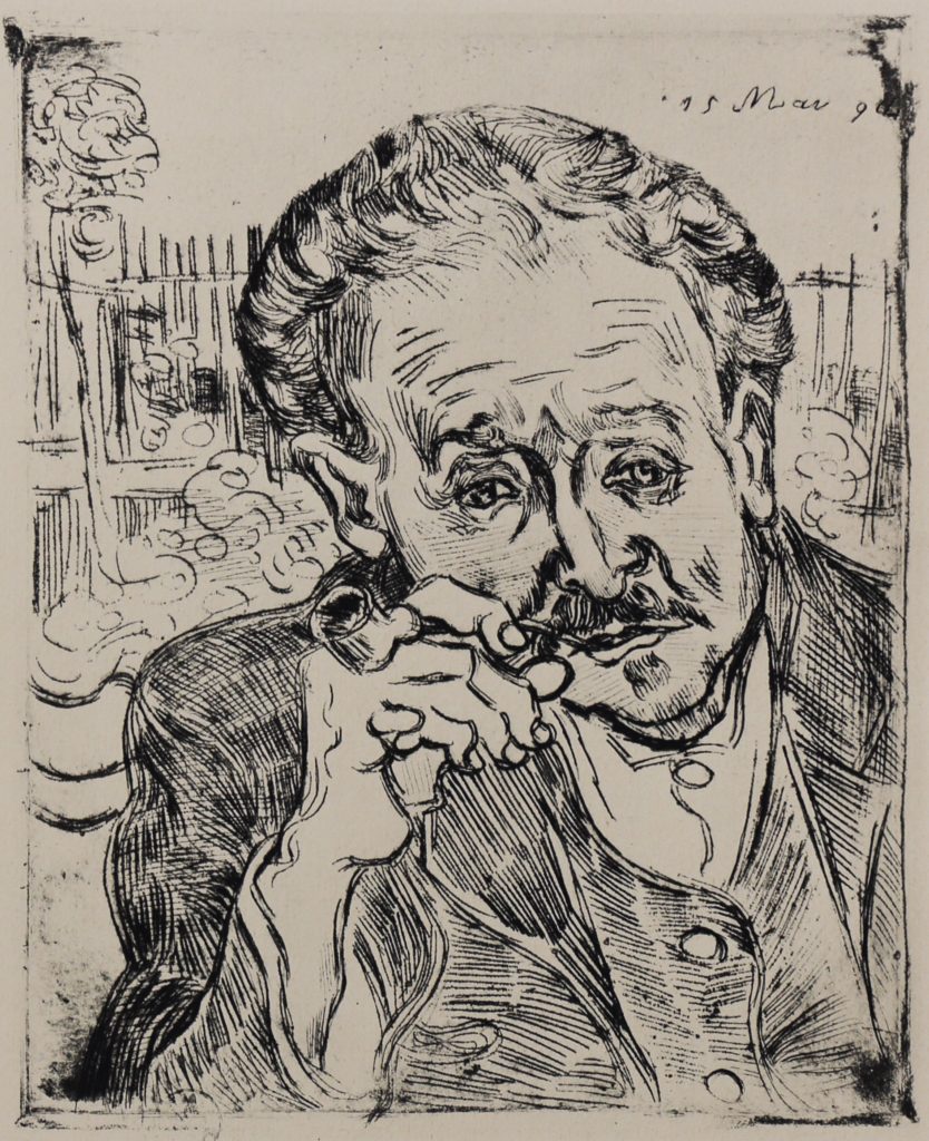 Van Gogh, Portrait du docteur Gachet 1890