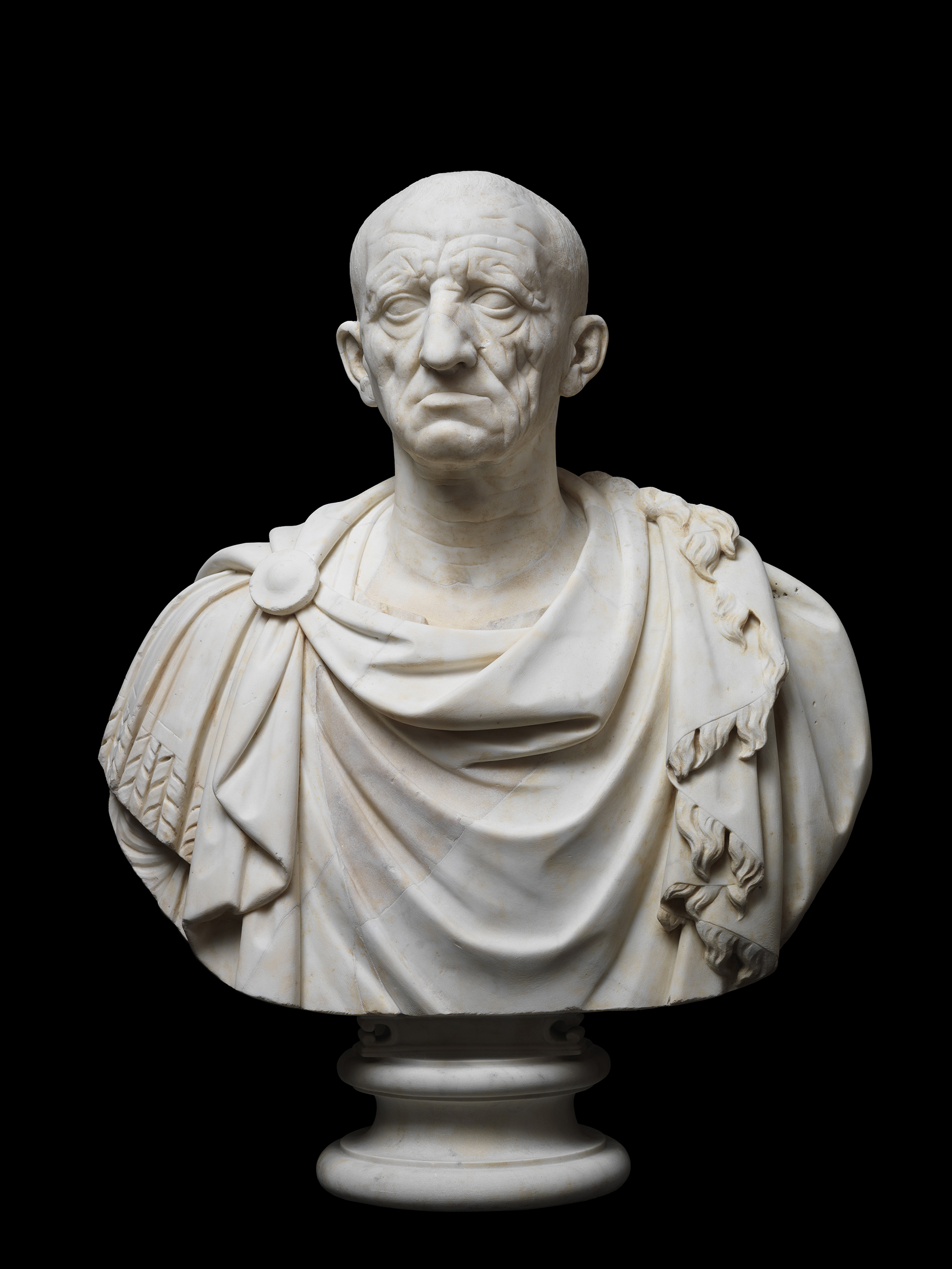 Vecchio da Otricoli su busto moderna, Marmo lunense. Alt. m. 0,75 Inv. 533   DIDA: Collezione Torlonia, Vecchio da Otricoli, ©FondazioneTorlonia PH Lorenzo de Masi 