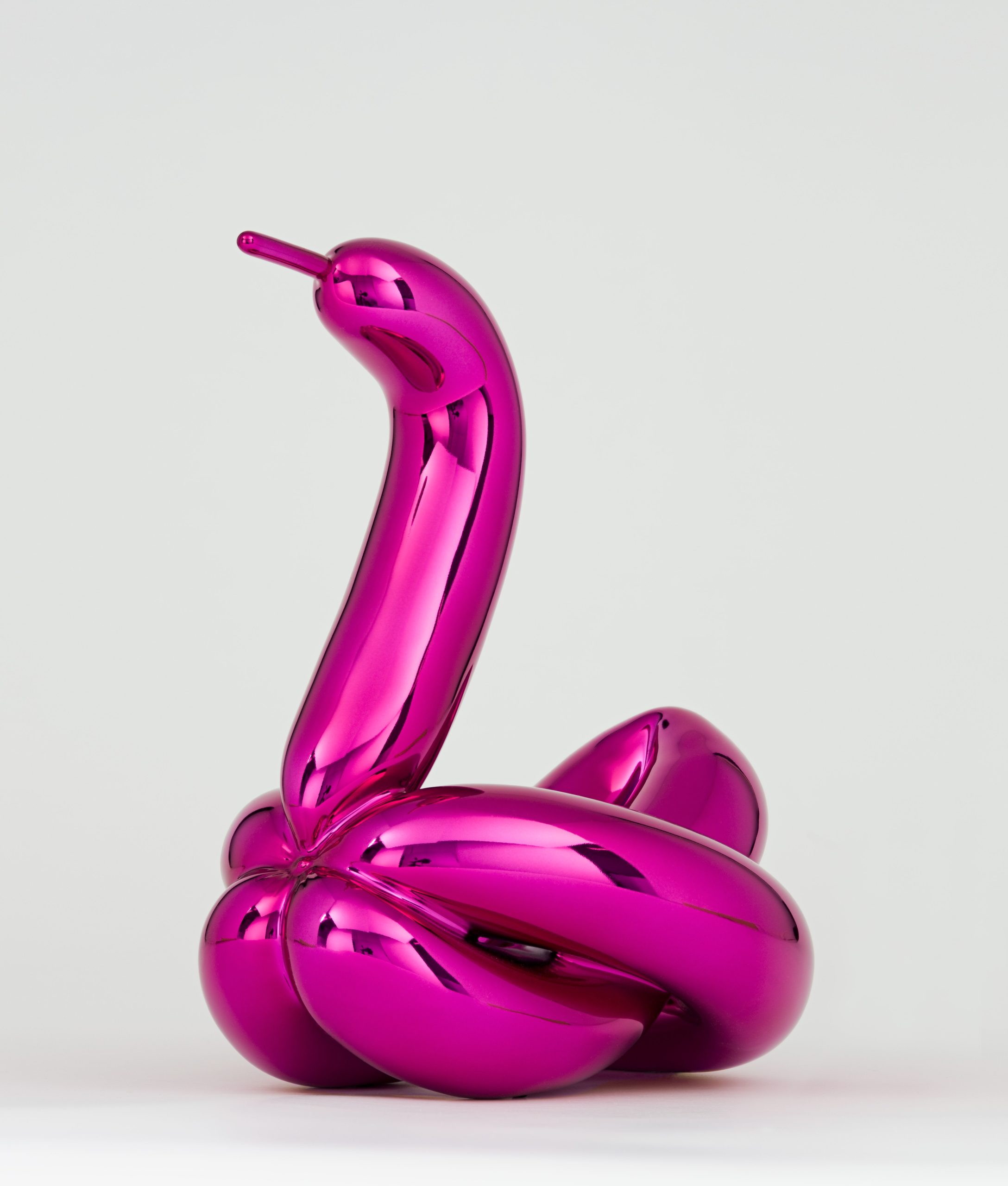 Jeff Koons, Balloon Swan Magenta, porcellana, limited edition