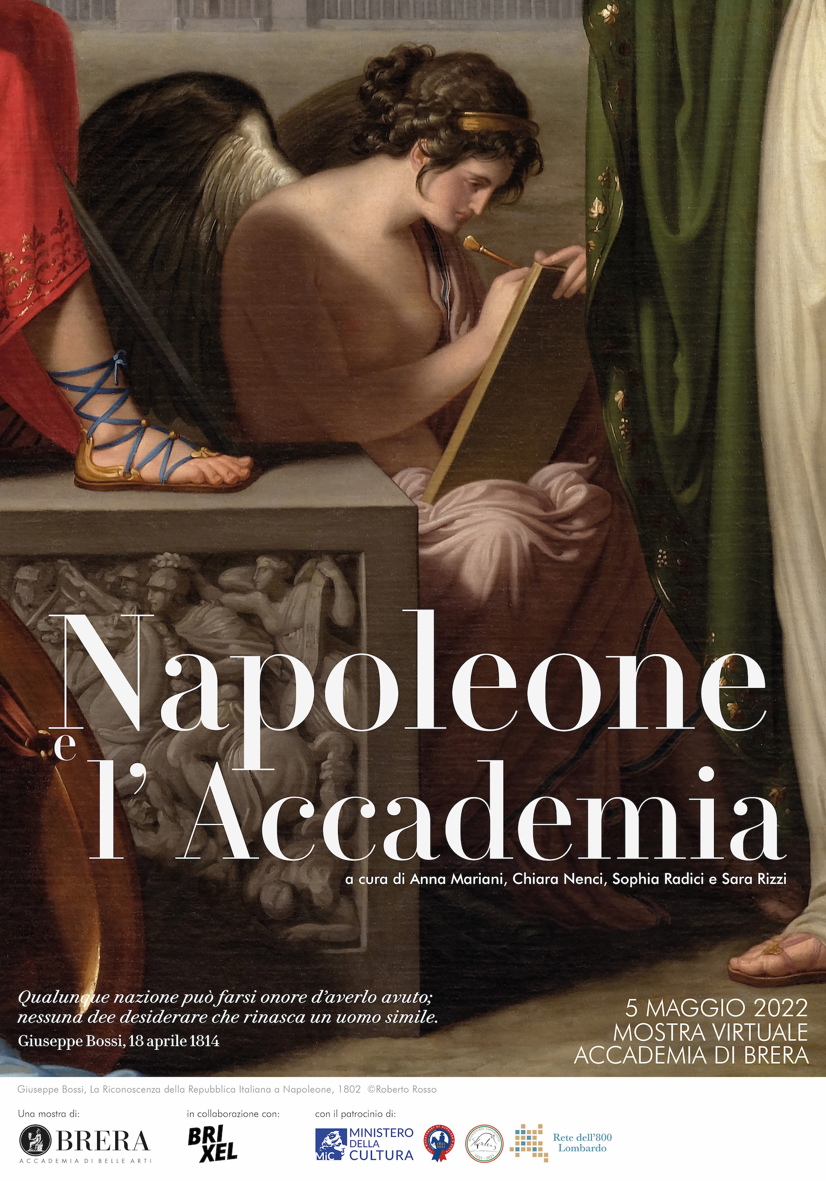 Manifesto Napoleone e L'Accademia di Brera