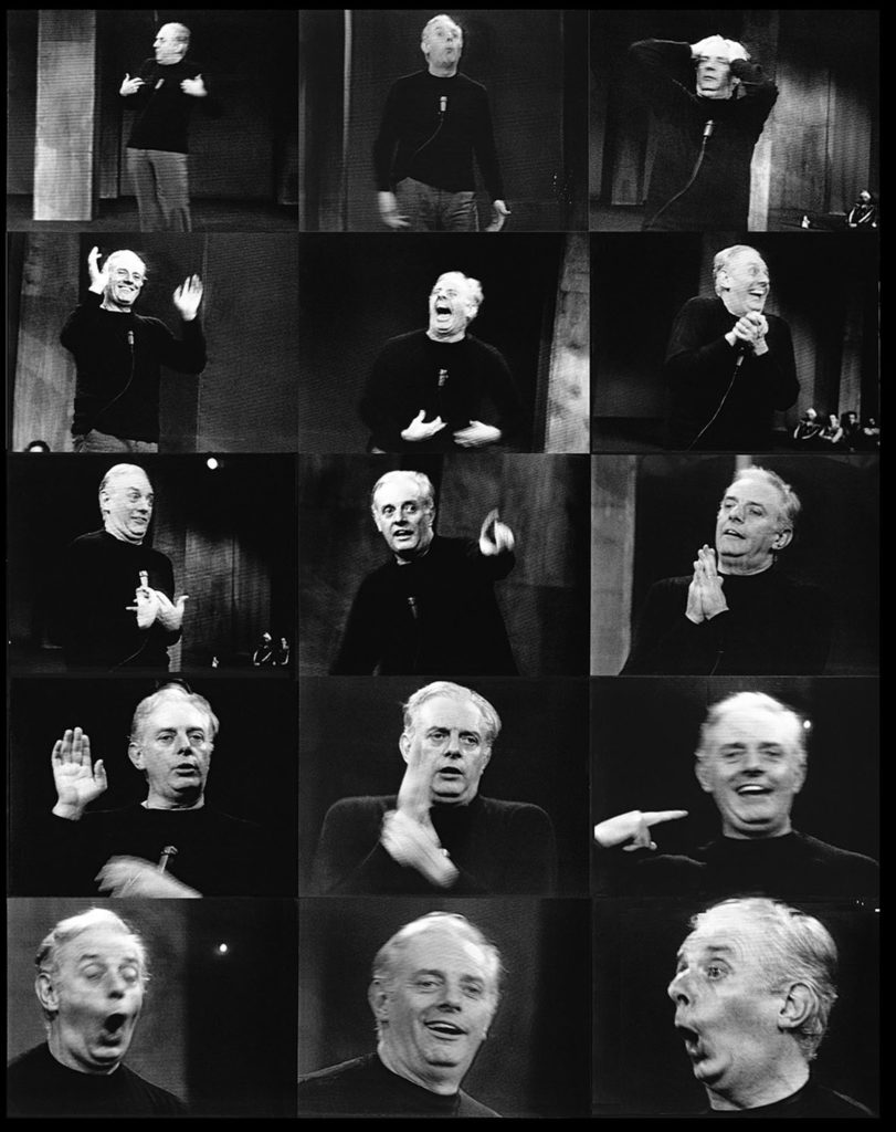 Nino Migliori, Dario Fo, 1978. ©Fondazione Nino Migliori.