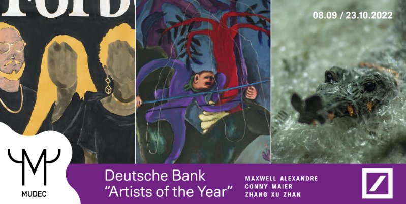 “Deutsche Bank Artists of the Year 2021”: in mostra al MUDEC