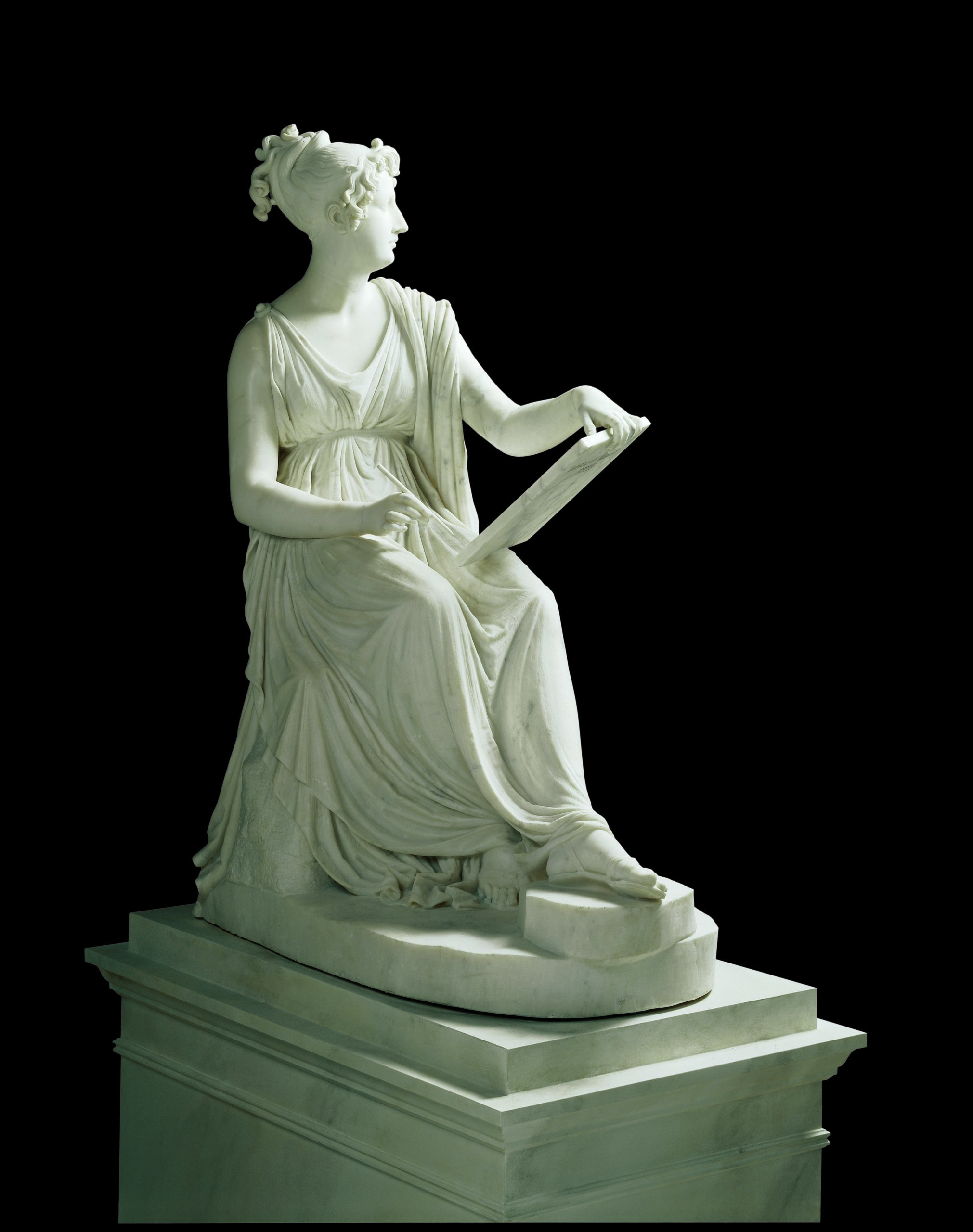 Antonio Canova (1757 – 1822) La principessa Leopoldina Liechtenstein, 1805-18, Marmo, 146x61x112,5 cm Eisenstadt, Esterh.zy Privatstiftung, Palazzo Esterhazy, Collezione Storica