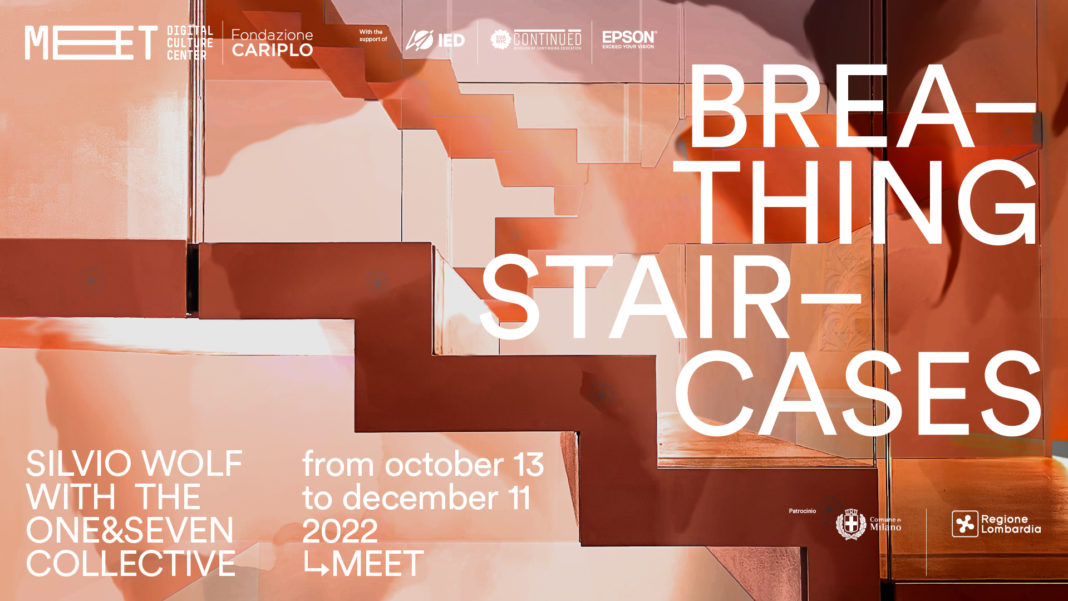 Breathing Staircases: la prima opera site-specific realizzata per la Living Staircase di MEET
