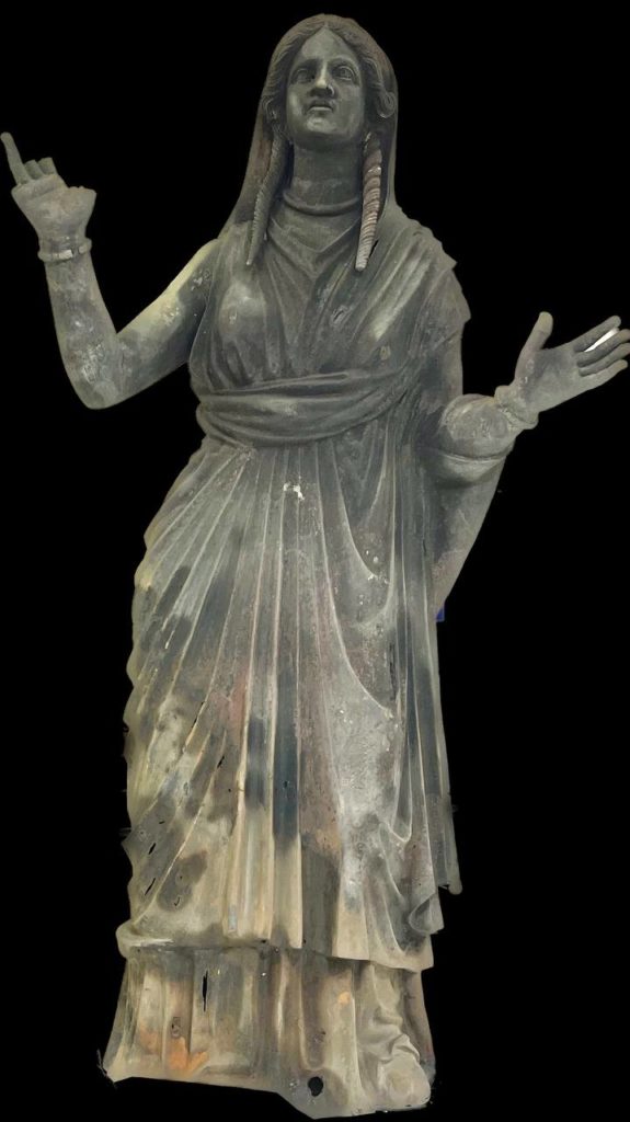 Le statue in bronzo scoperte al santuario di San Casciano dei Bagni