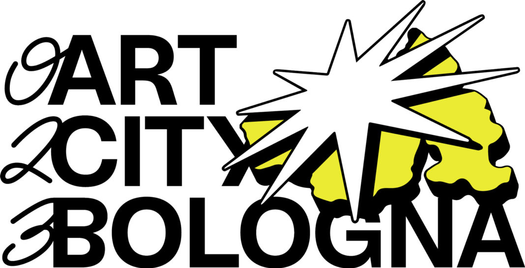 Logo ART CITY Bologna 2023 Visual design di Filippo Tappi e Marco Casella