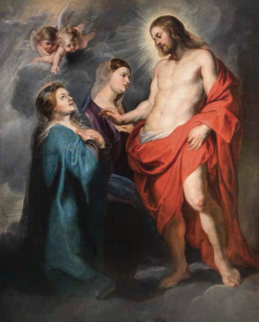 Il dipinto di Rubens “Cristo risorto appare alla Madre”