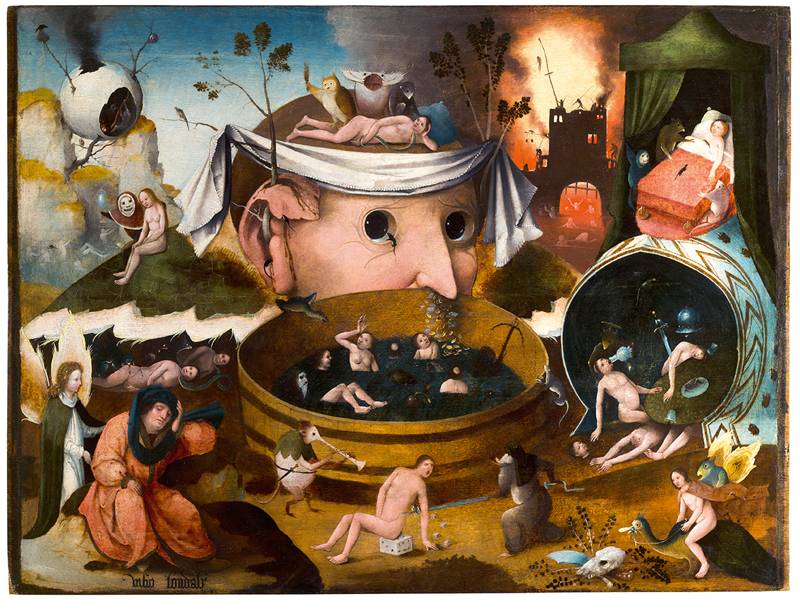 Bottega di Jheronimus Bosch / Workshop of Jheronimus Bosch La visione di Tundalo / Tundal’s Vision c. 1491-1525 Olio su tavola / Oil on panel