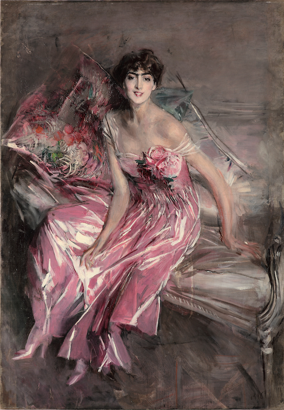Giovanni Boldini La signora in rosa, 1916 Olio su tela, 163x113 cm Museo Giovanni Boldini, Ferrara