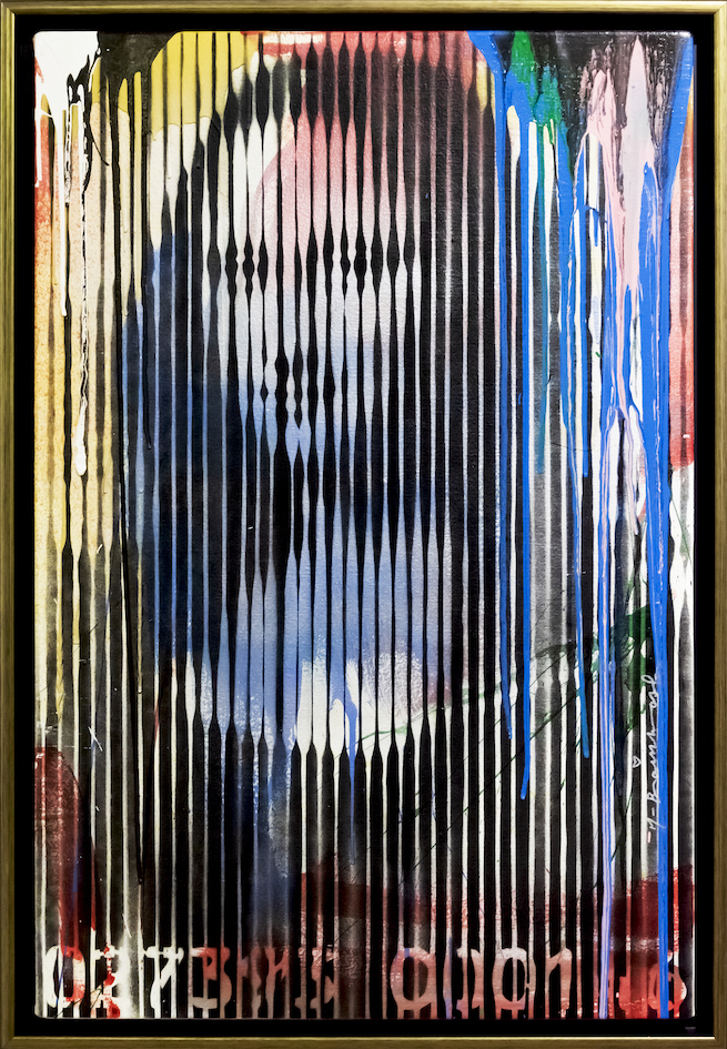 Mr Brainwash Mona Linesa Tecnica mista su tela, 61x91 cm 2009 Pop House Gallery