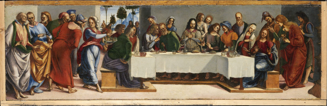 Luca Signorelli Cristo in casa di Simone il Fariseo 1488-89 Olio su tavola Dublino, National Gallery of Ireland