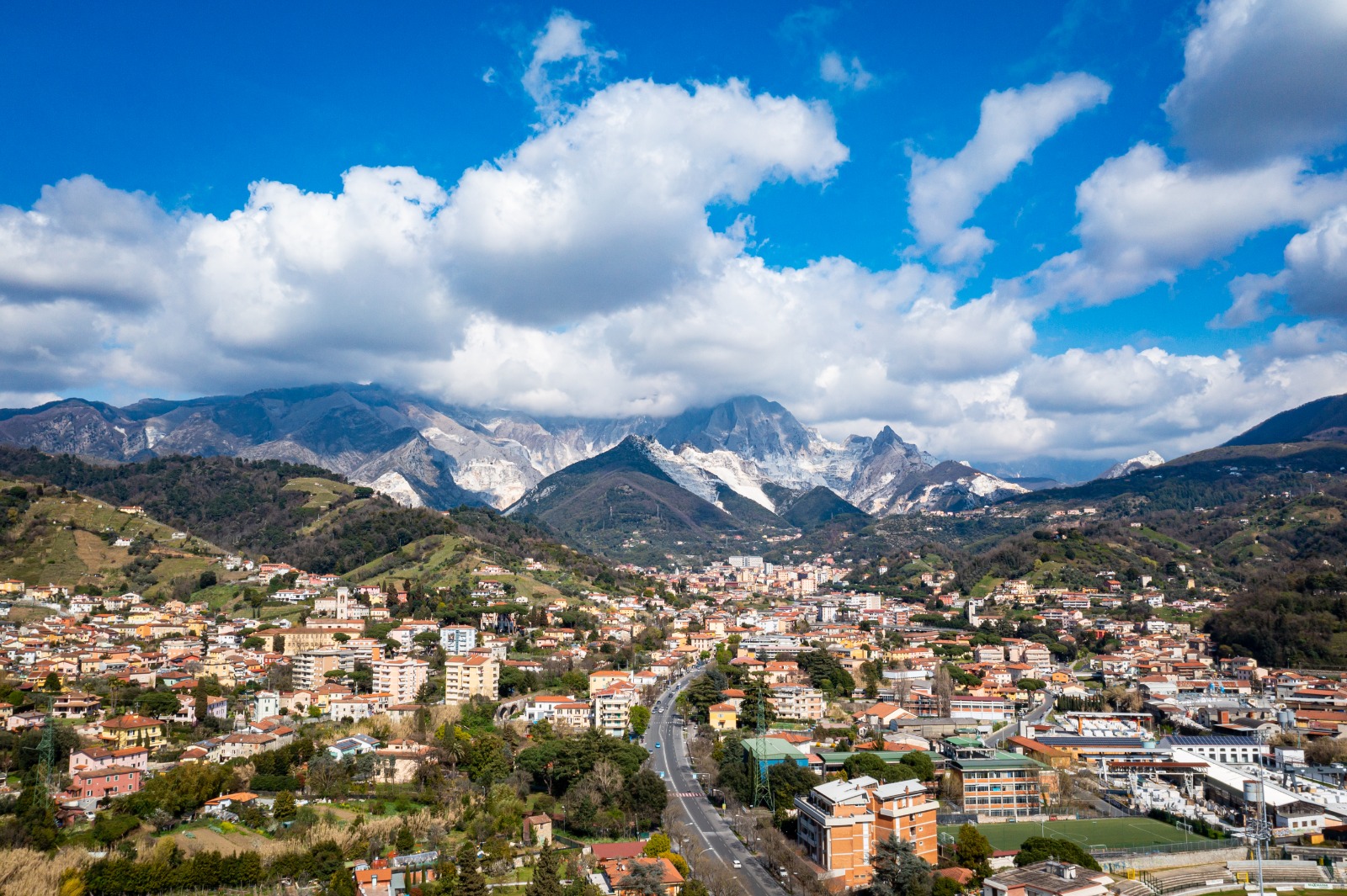 Carrara città Foto di Bebop Communication 2021
