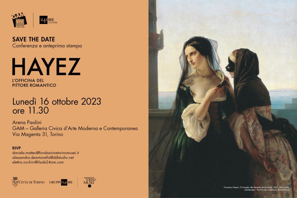 L’esposizione “Hayez. L’officina del pittore romantico” alla GAM