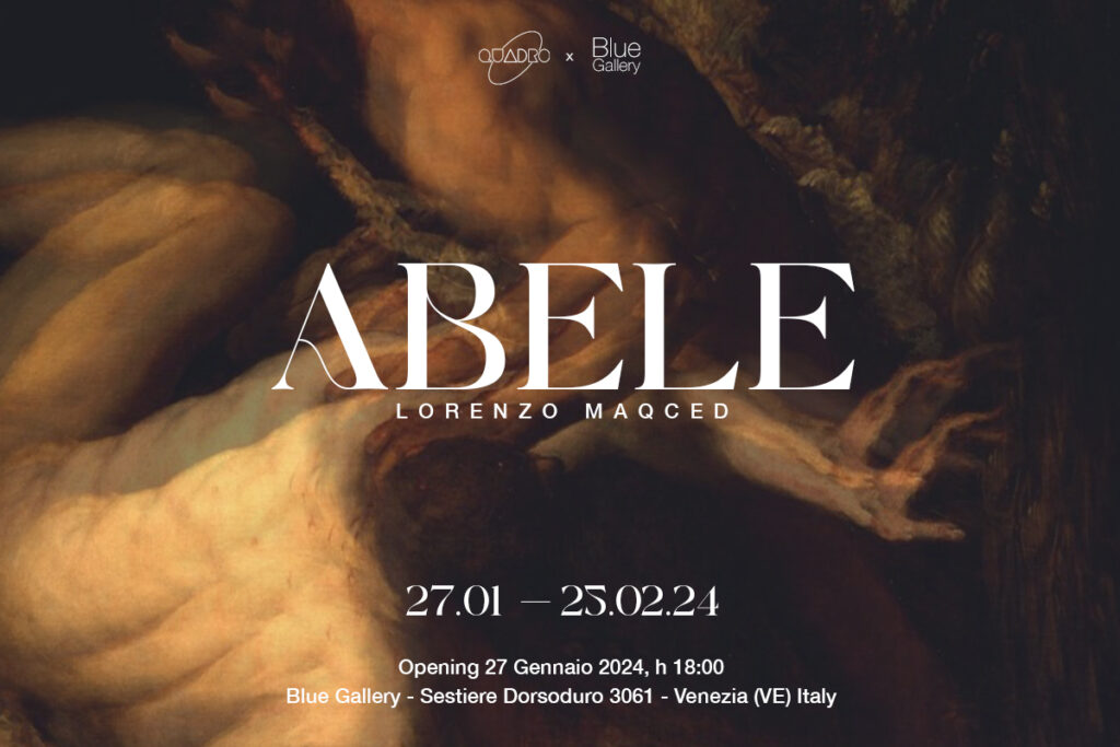 Alla Blue Gallery le opere di Lorenzo Maqced per la mostra "Abele"