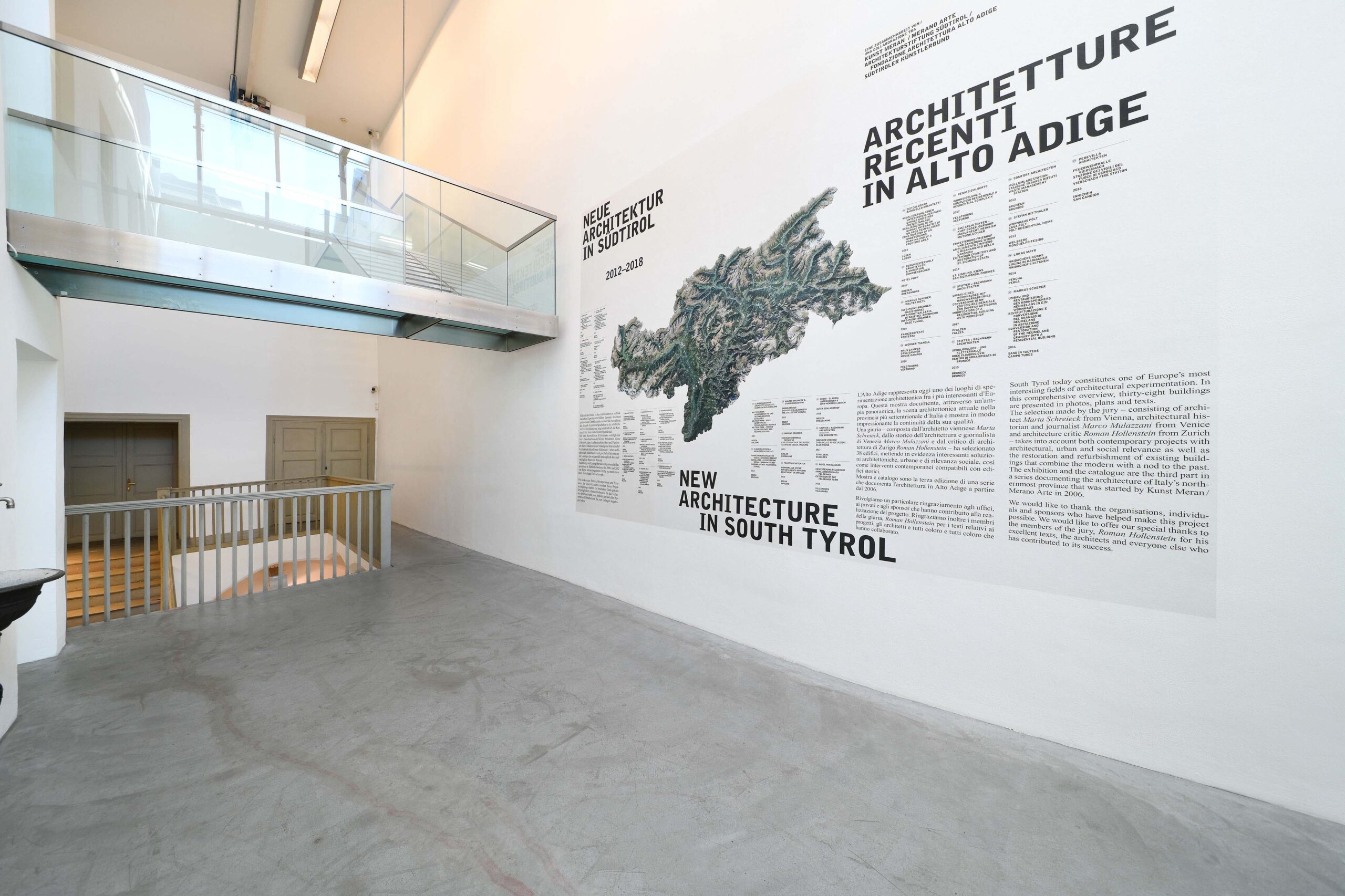 Neue Architektur in Südtirol 2012-2018 / Architetture recenti in Alto Adige 2012-2018 (Vergangene Ausgabe / edizione precedente) Foto Andreas Marin