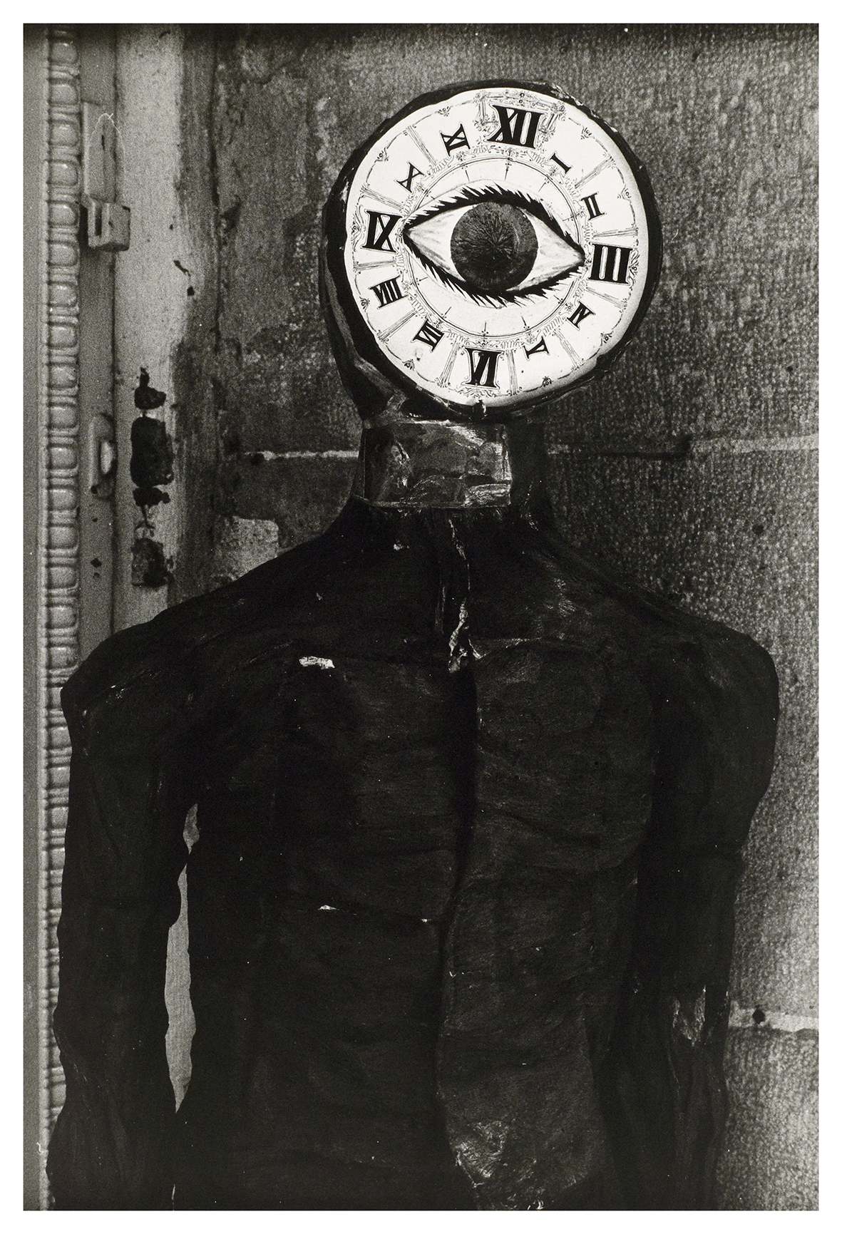 Clock Faced Man, Paris, 1972