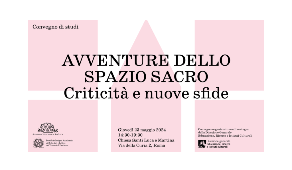 il convegno Avventure dello spazio sacro. Criticità e nuove sfide