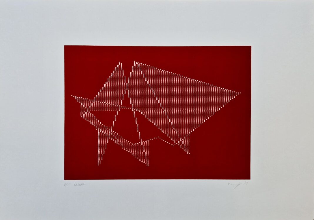 Computer-Grafik - Kammerer-Luka, ohne Titel, Siebdruck, Ed. 6/20, 50 x 70 cm, 1979