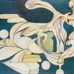 Gabriella Podini - 1979-80 ca_139_Dipinto_Anna Garbelli_Oltre la parola_olio su tela 183_60x80