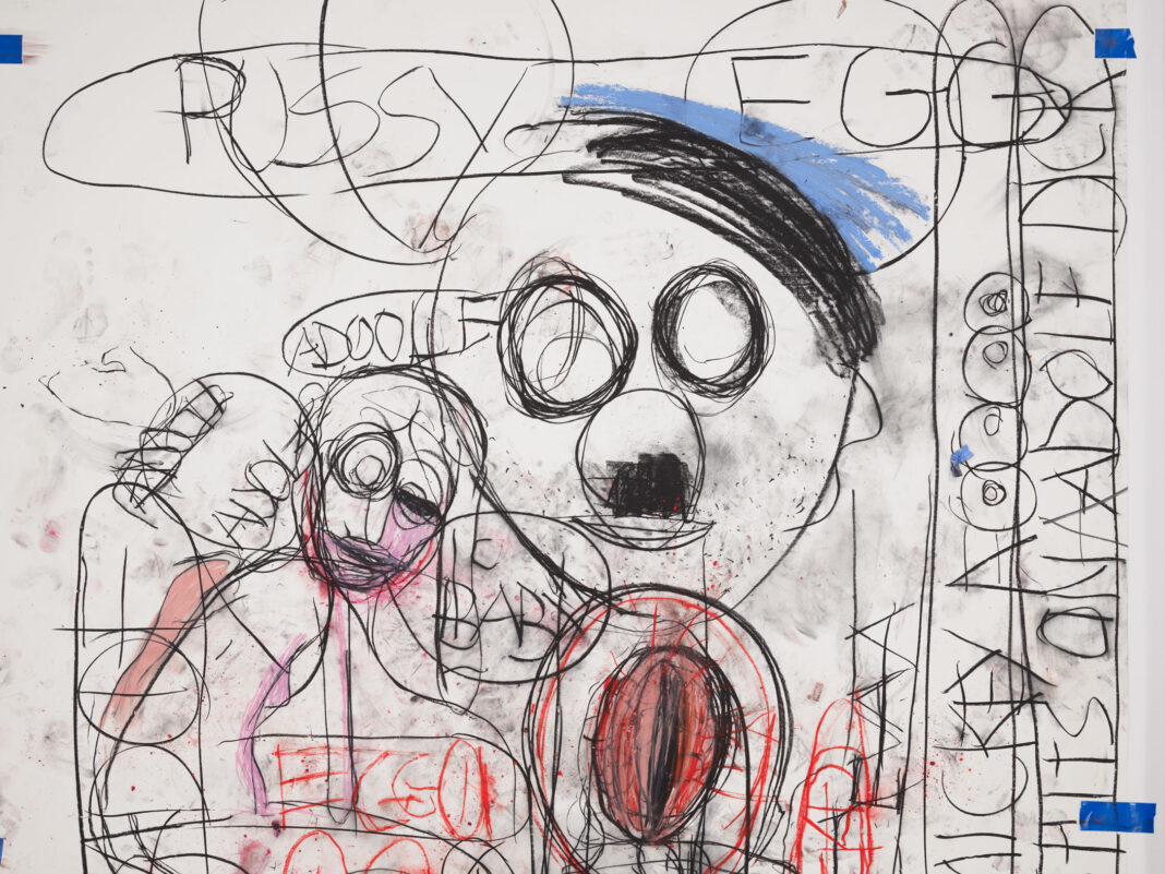 A&E, KNEE SUCK, Santa Anita session_2020 © PaulMcCarthy - CourtesyHouser&Wirth