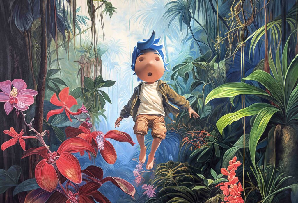 Giovanni Motta, Essence Beat_Acrylic on canvas_110x150cm_dettaglio copia