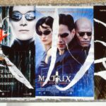 Matrix, 2004 décollage su lamiera 150 x 300 cm Collezione Maccarone, Milano