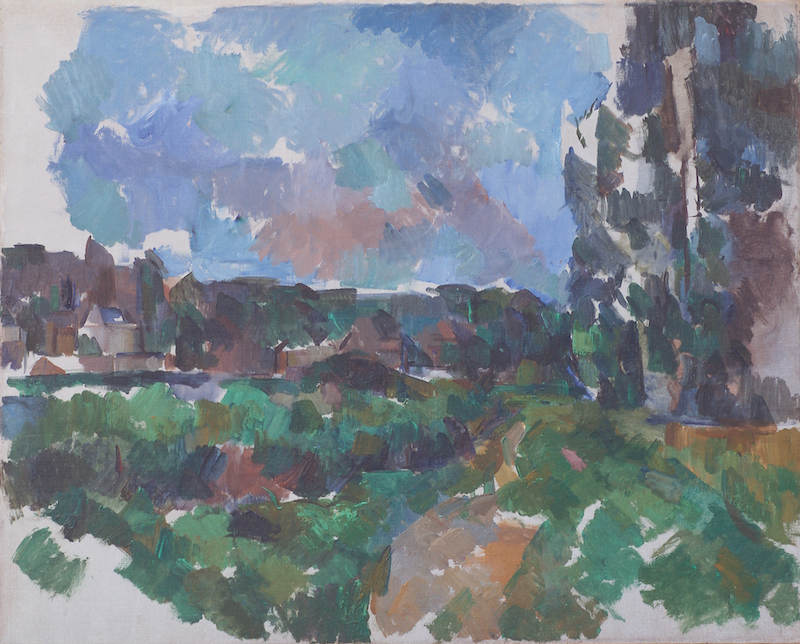 Paul CézannePaesaggio fluviale con case
1904 c.a
Olio su tela
65,5 x 81 cm
The Scharf Collection
Photo: Ruland Photodesign 