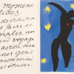 Henri Matisse Icaro (Icare) (tavola VIII dalla serie Jazz), fogli sciolti estraibili; libro con venti illustrazioni e testi 1947 Stampa a stencil 42 x 65 cm The Scharf Collection Photo: Henning Krause